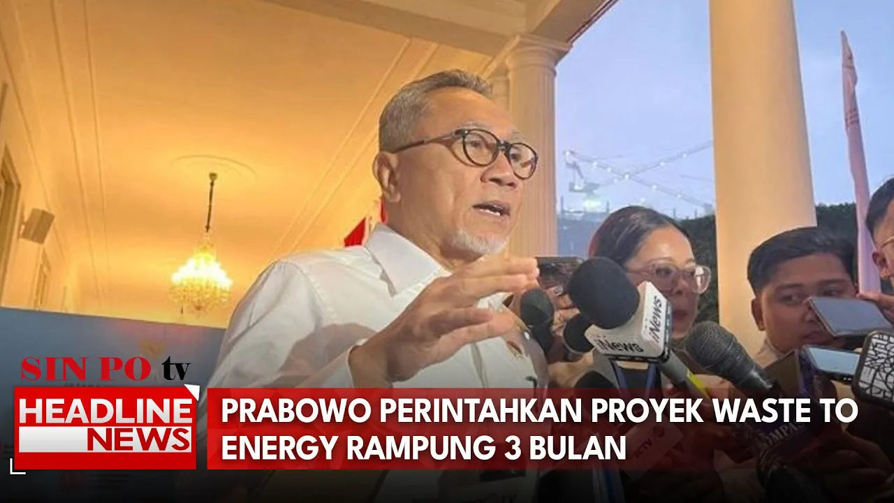 Prabowo Perintahkan Proyek Waste To Energy Rampung 3 Bulan