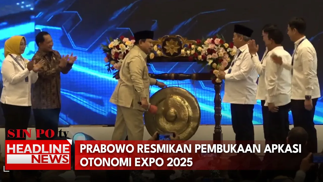 Prabowo Resmikan Pembukaan Apkasi Otonomi Expo 2025