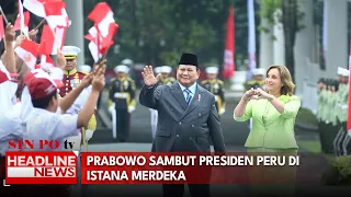 Prabowo Sambut Presiden Peru Di Istana Merdeka