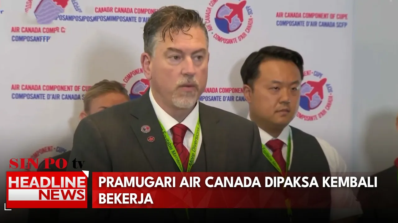 Pramugari Air Canada Dipaksa Kembali Bekerja