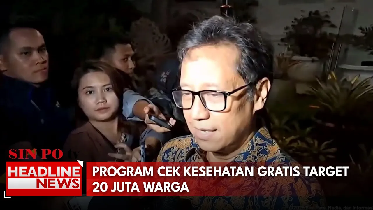 Program Cek Kesehatan Gratis Target 20 Juta Warga
