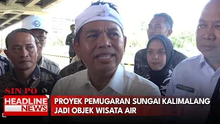 Proyek Pemugaran Sungai Kalimalang Jadi Objek Wisata Air