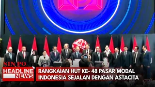 Rangkaian HUT Ke- 48 Pasar Modal Indonesia Sejalan Dengan Astacita