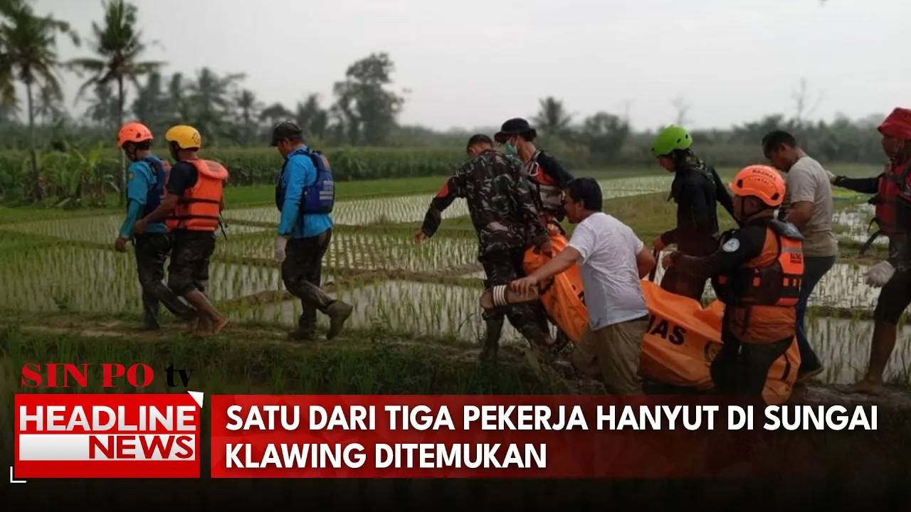 Satu Dari Tiga Pekerja Hanyut Di Sungai Klawing Ditemukan
