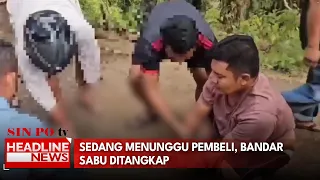 Sedang Menunggu Pembeli, Bandar Sabu Ditangkap