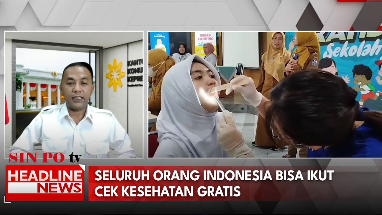 Seluruh Orang Indonesia Bisa Ikut Cek Kesehatan Gratis