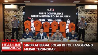 Sindikat Begal Solar di Tol Tangerang-Merak Terungkap