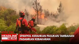 Spanyol Kerahkan Pasukan Tambahan Padamkan Kebakaran