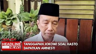 Tanggapan Jokowi Soal Hasto Dapatkan Amnesti