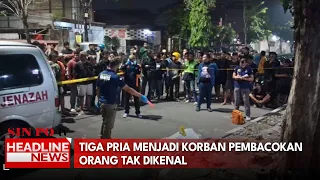 Tiga Pria Menjadi Korban Pembacokan Orang Tak Dikenal