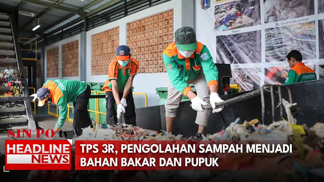 TPS 3R, Pengolahan Sampah Menjadi Bahan Bakar Dan Pupuk
