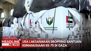 UEA Laksanakan Dropping Bantuan Kemanusiaan ke‑75 di Gaza