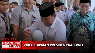 Video Capaian Presiden Prabowo