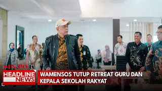 Wamensos Tutup Retreat Guru dan Kepala Sekolah Rakyat