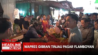 Wapres Gibran Tinjau Pasar Flamboyan