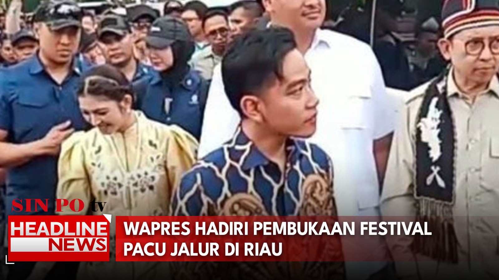 Wapres Hadiri Pembukaan Festival Pacu Jalur di Riau