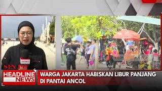 Warga Jakarta Habiskan Libur Panjang Di Pantai Ancol
