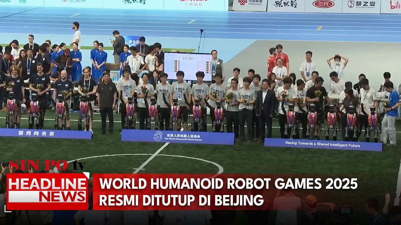 World Humanoid Robot Games 2025 Resmi Ditutup di Beijing