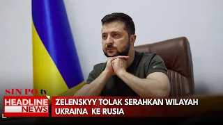 Zelenskyy Tolak Serahkan Wilayah Ukraina Ke Rusia