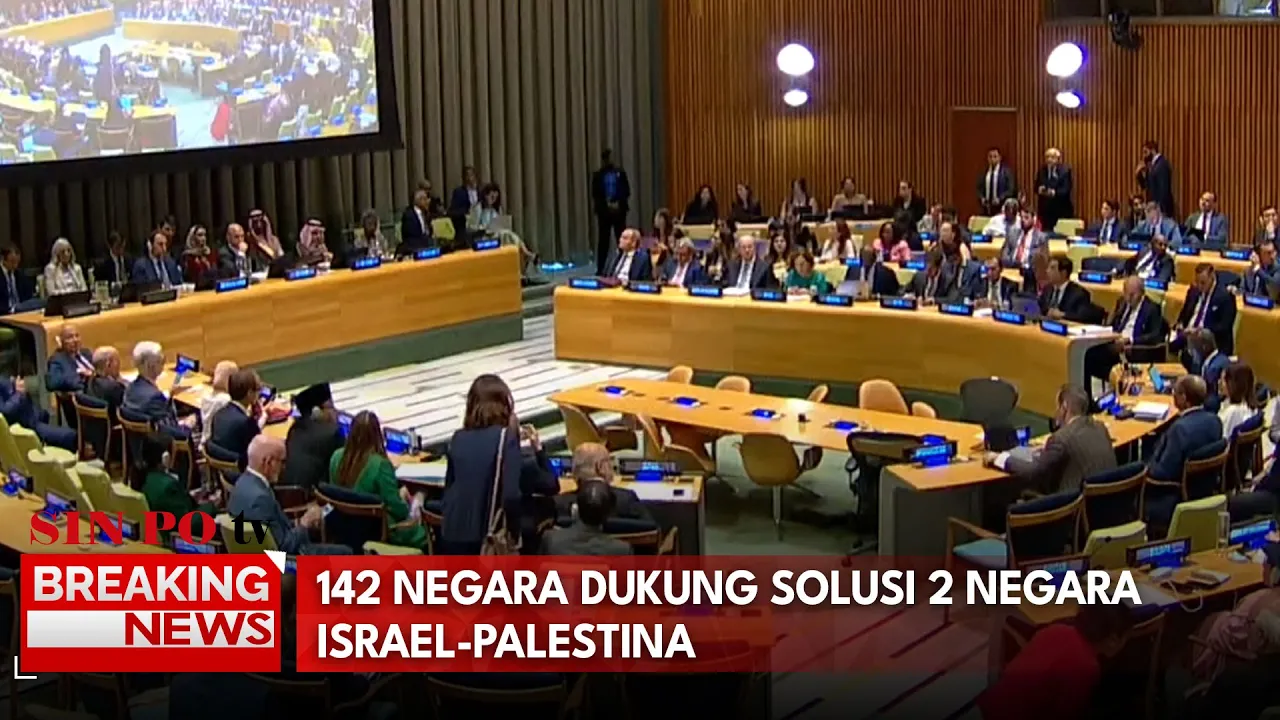142 Negara Dukung Solusi 2 Negara Israel-Palestina