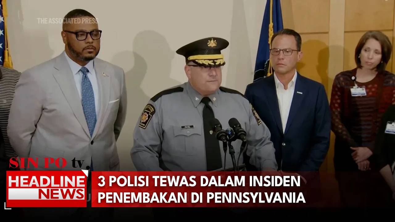 3 Polisi Tewas Dalam Insiden Penembakan Di Pennsylvania