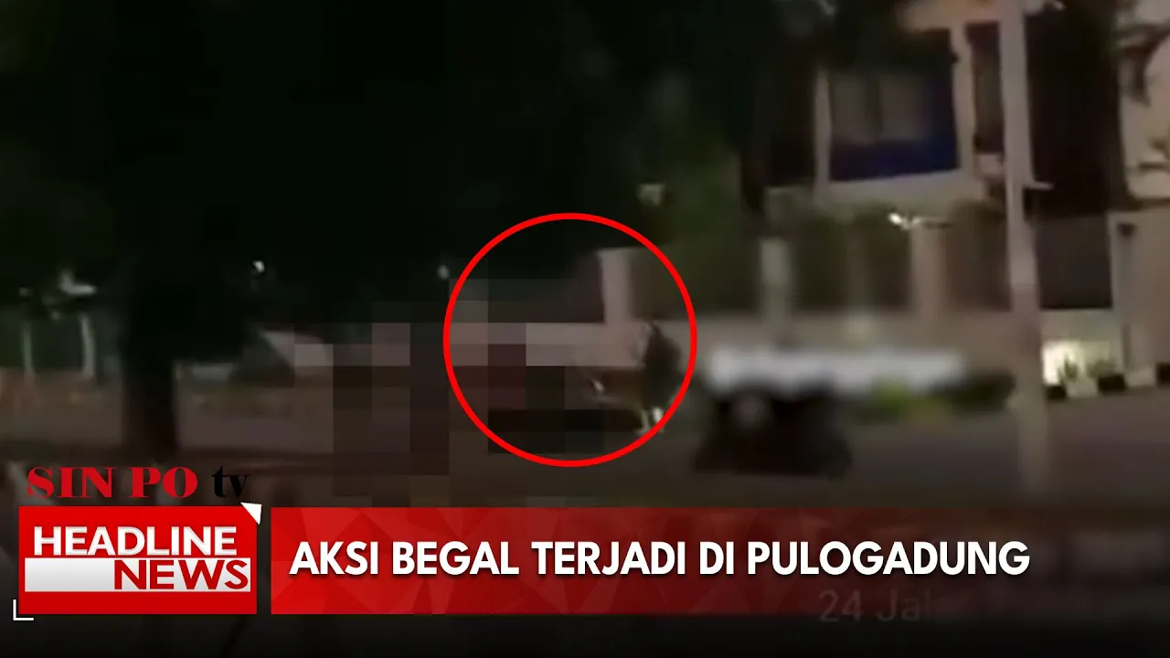 Aksi Begal Terjadi di Pulogadung