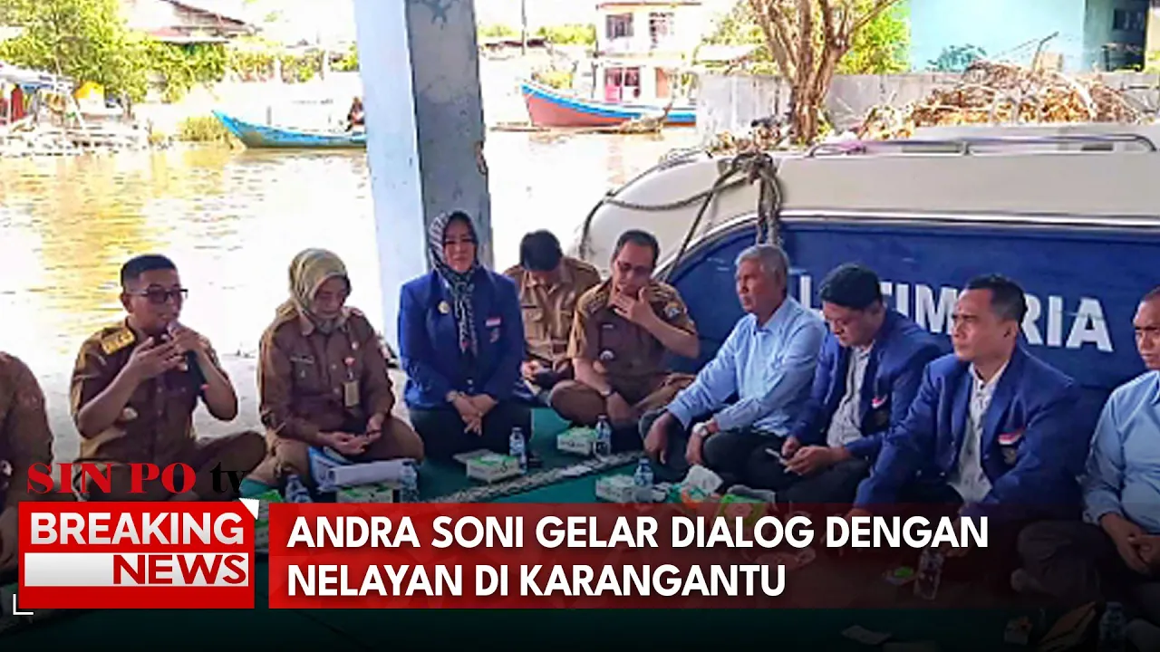 Andra Soni Gelar Dialog Dengan Nelayan Di Karangantu