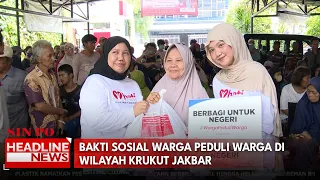 Bakti Sosial Warga Peduli Warga Di Wilayah Krukut Jakbar