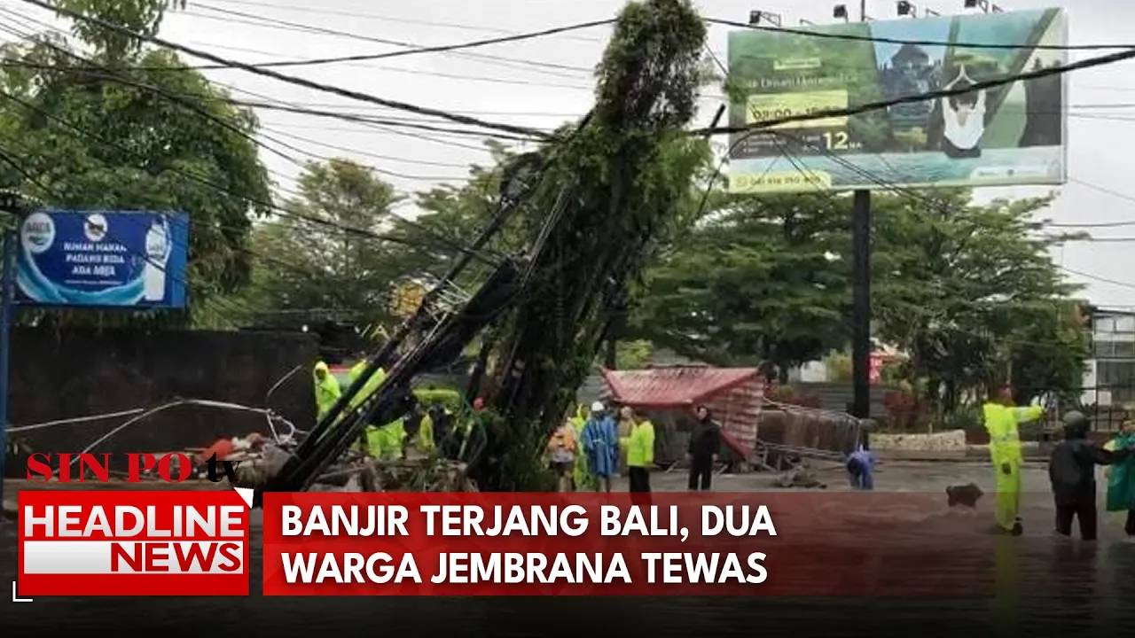 Banjir Terjang Bali, Dua Warga Jembrana Tewas