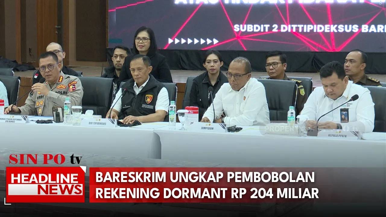 Bareskrim Ungkap Pembobolan Rekening Dormant Rp 204 Miliar