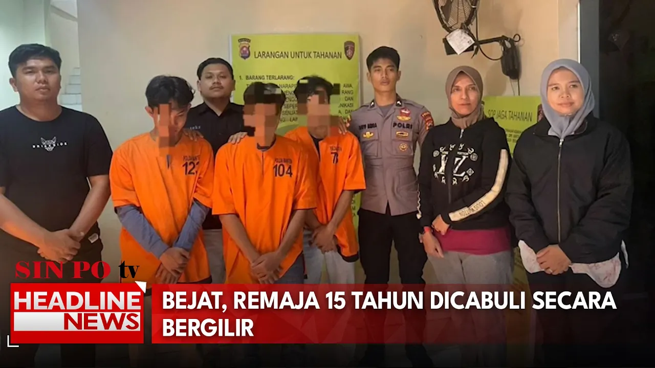Bejat, Remaja 15 Tahun Dicabuli Secara Bergilir