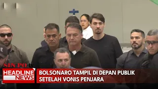 Bolsonaro Tampil Di Depan Publik Setelah Vonis Penjara