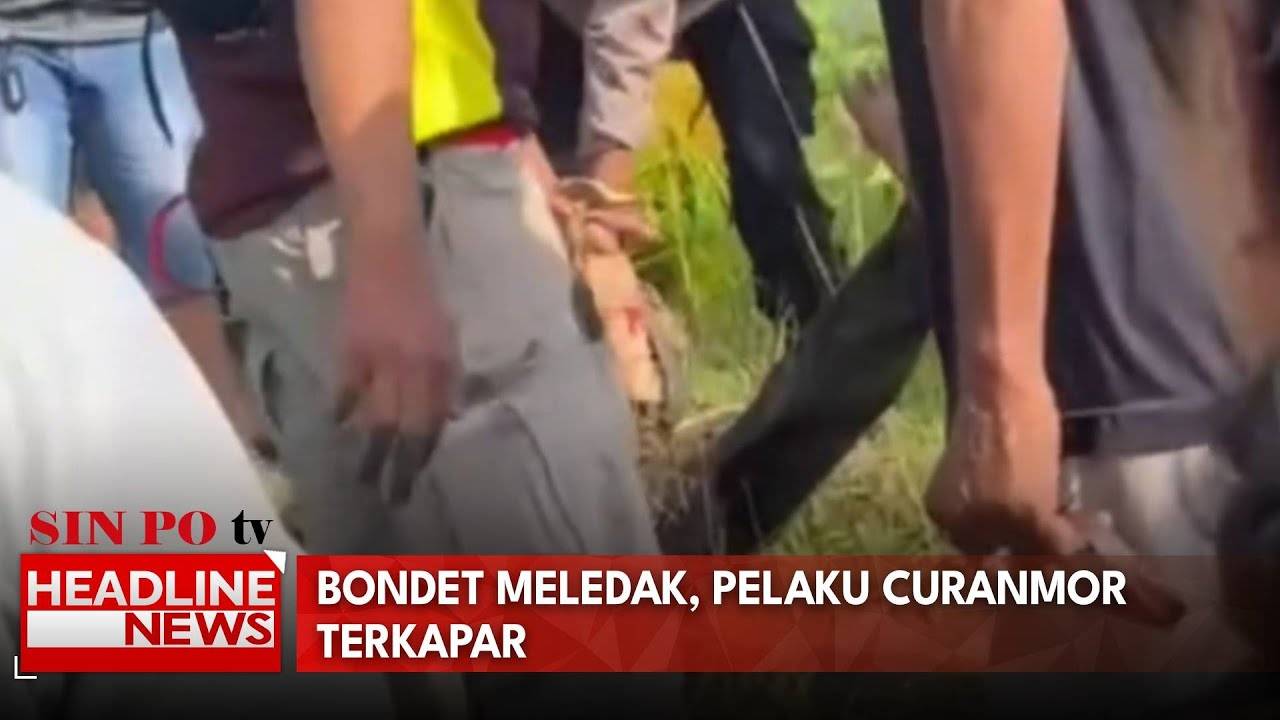 Bondet Meledak, Pelaku Curanmor Terkapar