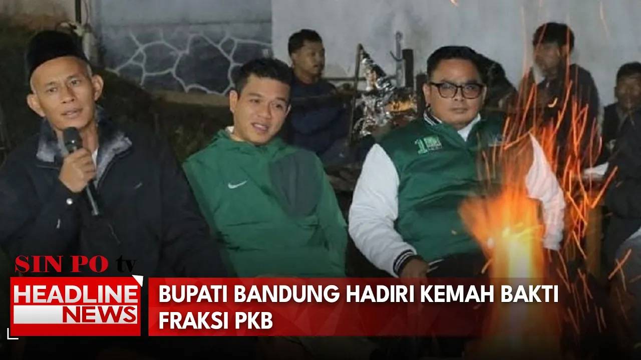 Bupati Bandung Hadiri Kemah Bakti Fraksi PKB