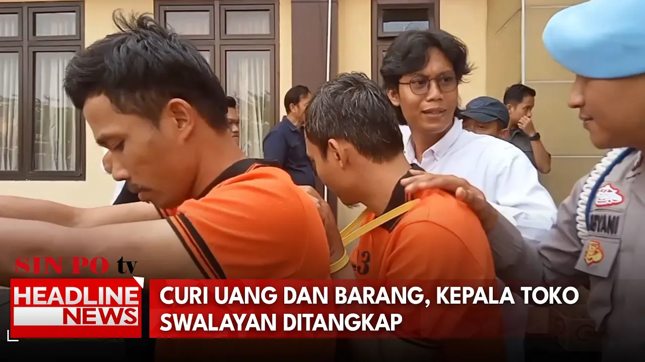 Curi Uang Dan Barang, Kepala Toko Swalayan Ditangkap