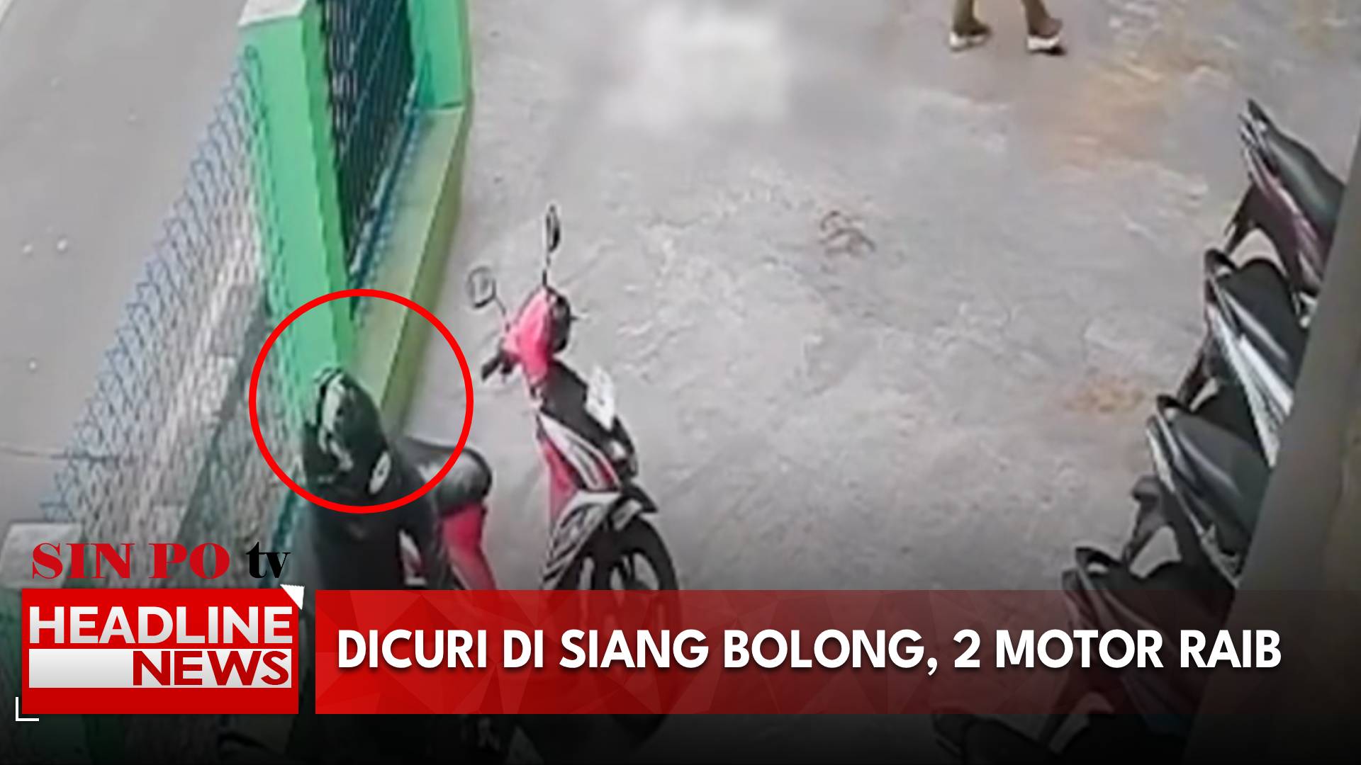 Dicuri di Siang Bolong, 2 Motor Raib
