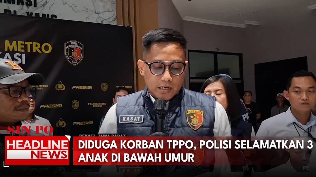 Diduga Korban TPPO, Polisi Selamatkan 3 Anak Di Bawah Umur