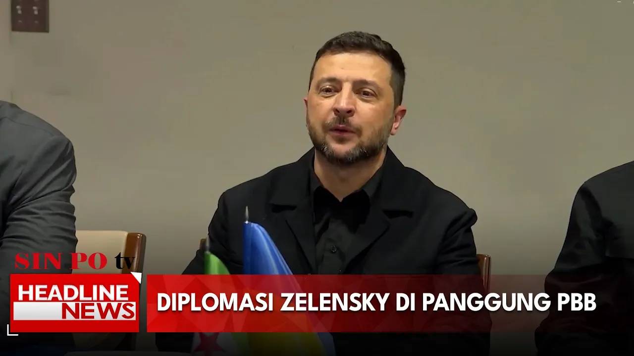Diplomasi Zelensky Di Panggung PBB