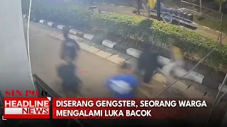 Diserang Gengster, Seorang Warga Mengalami Luka Bacok