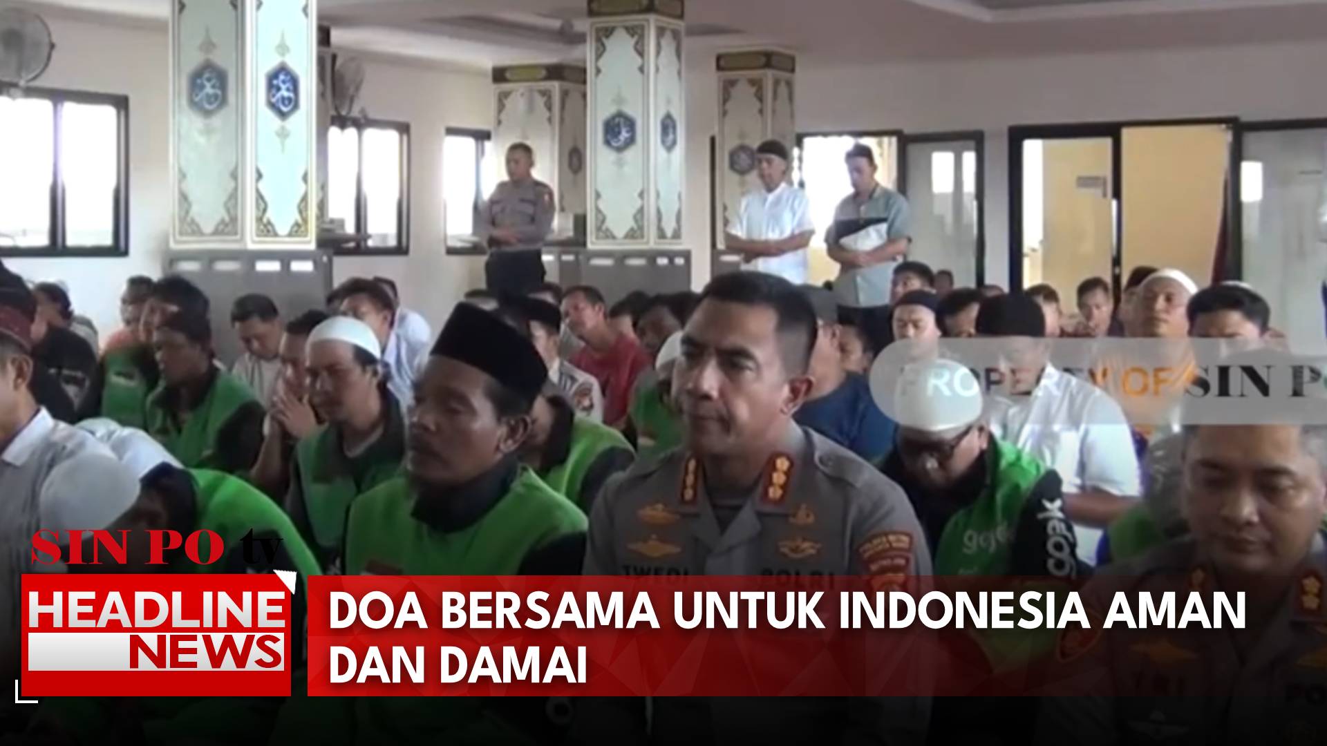 Doa Bersama Untuk Indonesia Aman Dan Damai