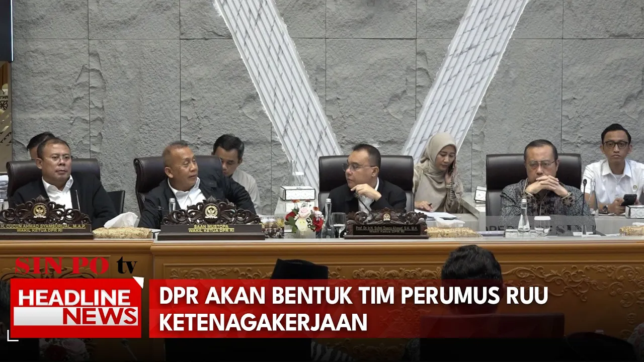 DPR Akan Bentuk Tim Perumus RUU Ketenagakerjaan