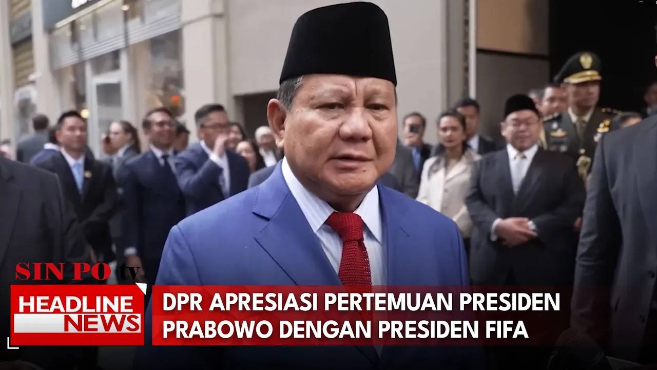 DPR Apresiasi Pertemuan Presiden Prabowo Dengan Presiden FIFA