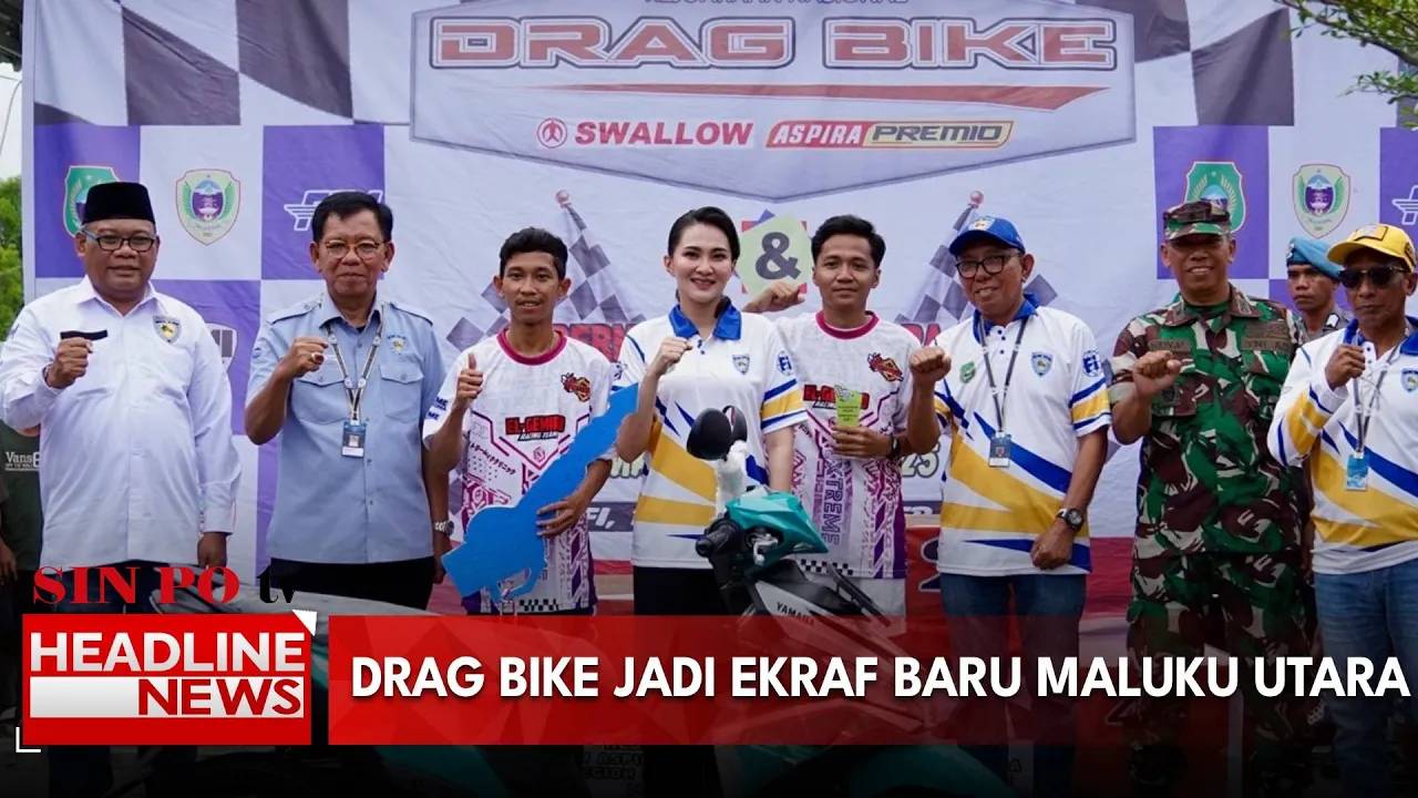 Drag Bike Jadi Ekraf Baru Maluku Utara