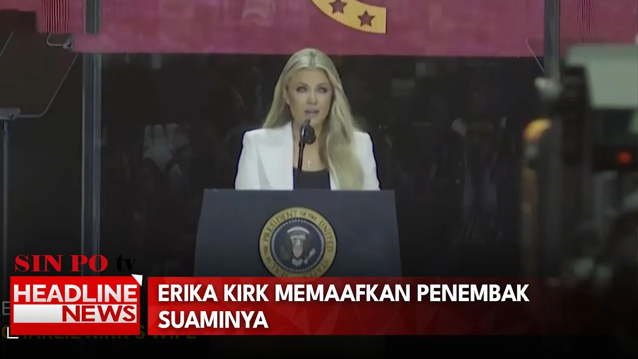 Erika Kirk Memaafkan Penembak Suaminya