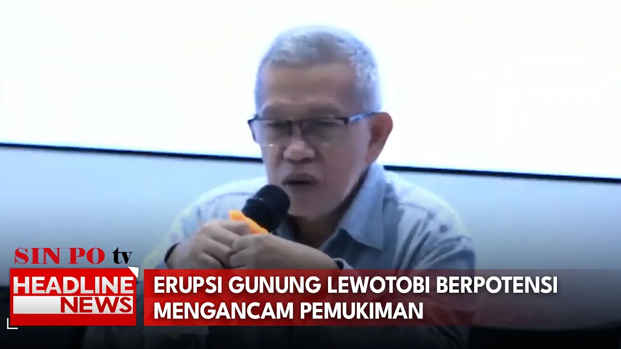 Erupsi Gunung Lewotobi Berpotensi Mengancam Pemukiman