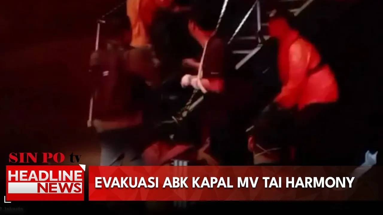 Evakuasi ABK Kapal MV Tai Harmony
