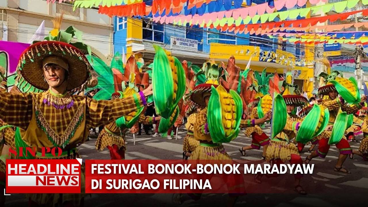 Festival Bonok-Bonok Maradyaw Di Surigao Filipina