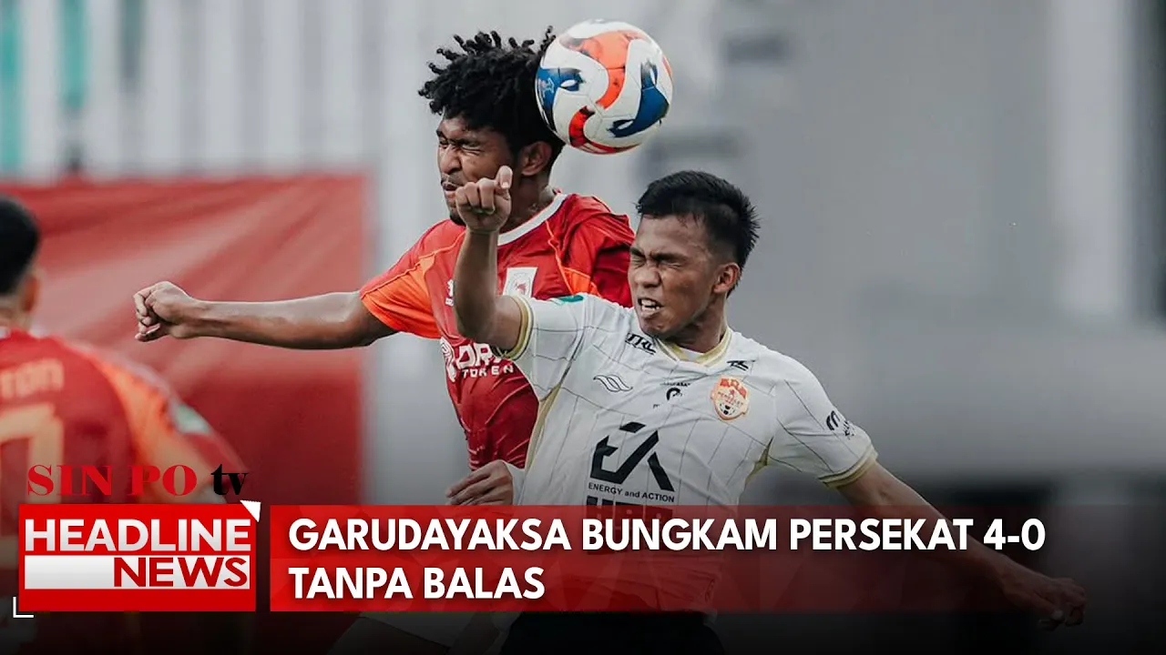 Garudayaksa Bungkam Persekat 4-0 Tanpa Balas