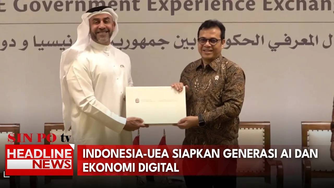 Indonesia-UEA Siapkan Generasi AI dan Ekonomi Digital