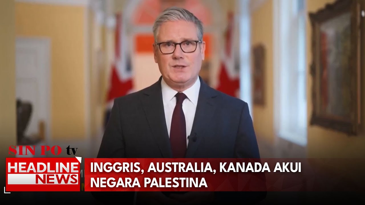 Inggris, Australia, Kanada Akui Negara Palestina